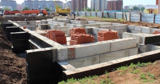 Фундаменты промышленных зданий в Балтийске цена от 24696 руб. - заказать строительство фундамента промздания под стальные колонны
